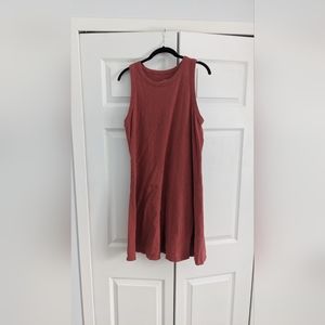 Tank dress, cotton, universal thread, red